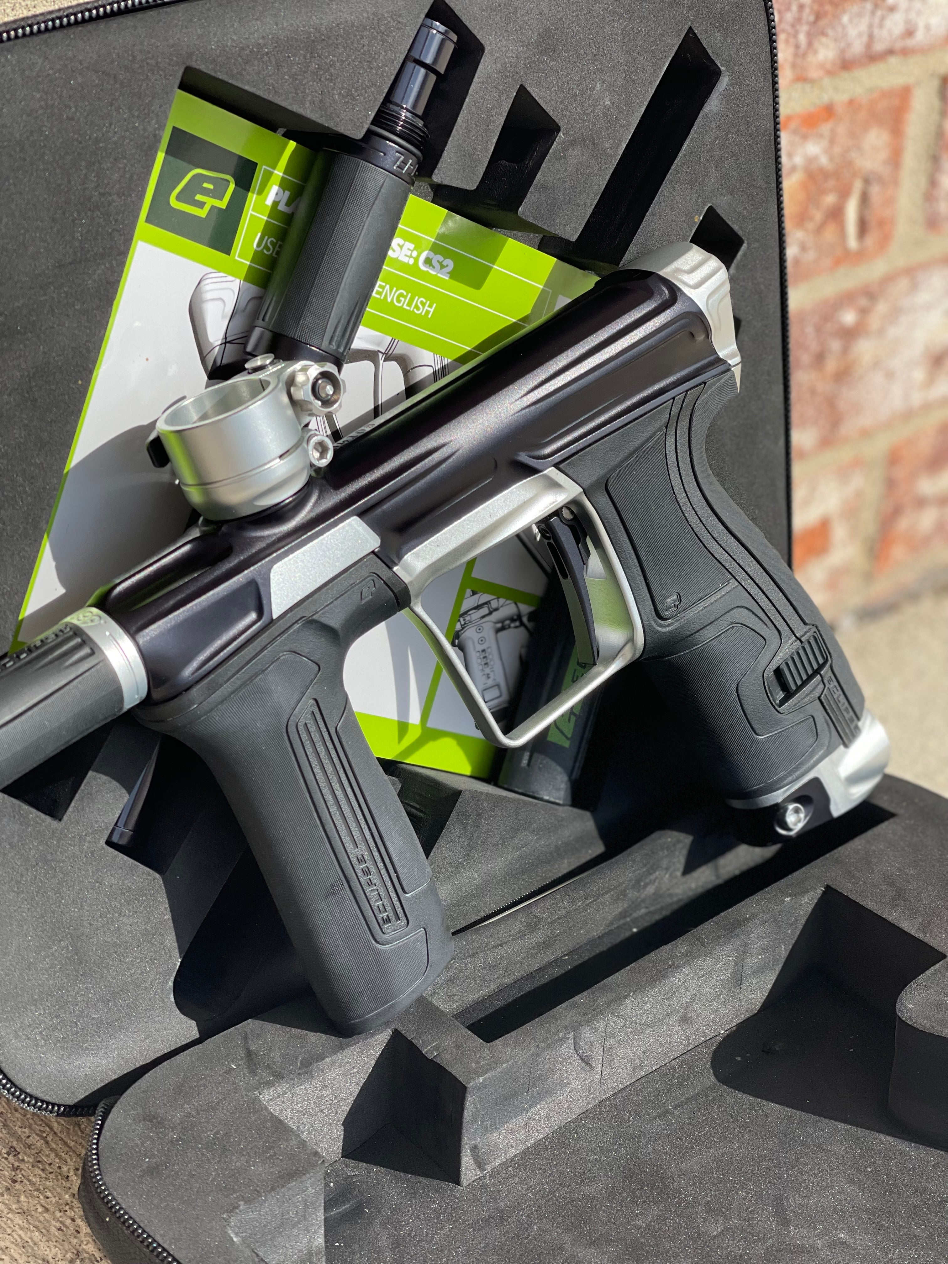 Used Eclipse CS2 Paintball Gun Black / Silver