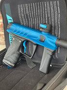 Used Field One Force Paintball Gun - Dust Blue with Full Acculock Barrel Kit