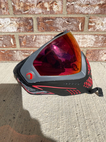 Used Dye i5 Paintball Goggle - Black/Red