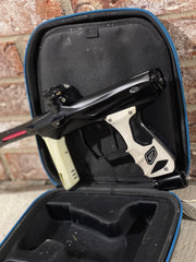 Used Shocker Amp Paintball Gun - Black w/ White Grips