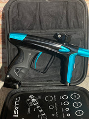 Used DLX Luxe Ice Paintball Gun - Polished Black / Dust Teal