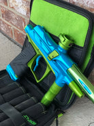 Used Bob Long Stratus Cut G6R Paintball Gun - Teal / Green