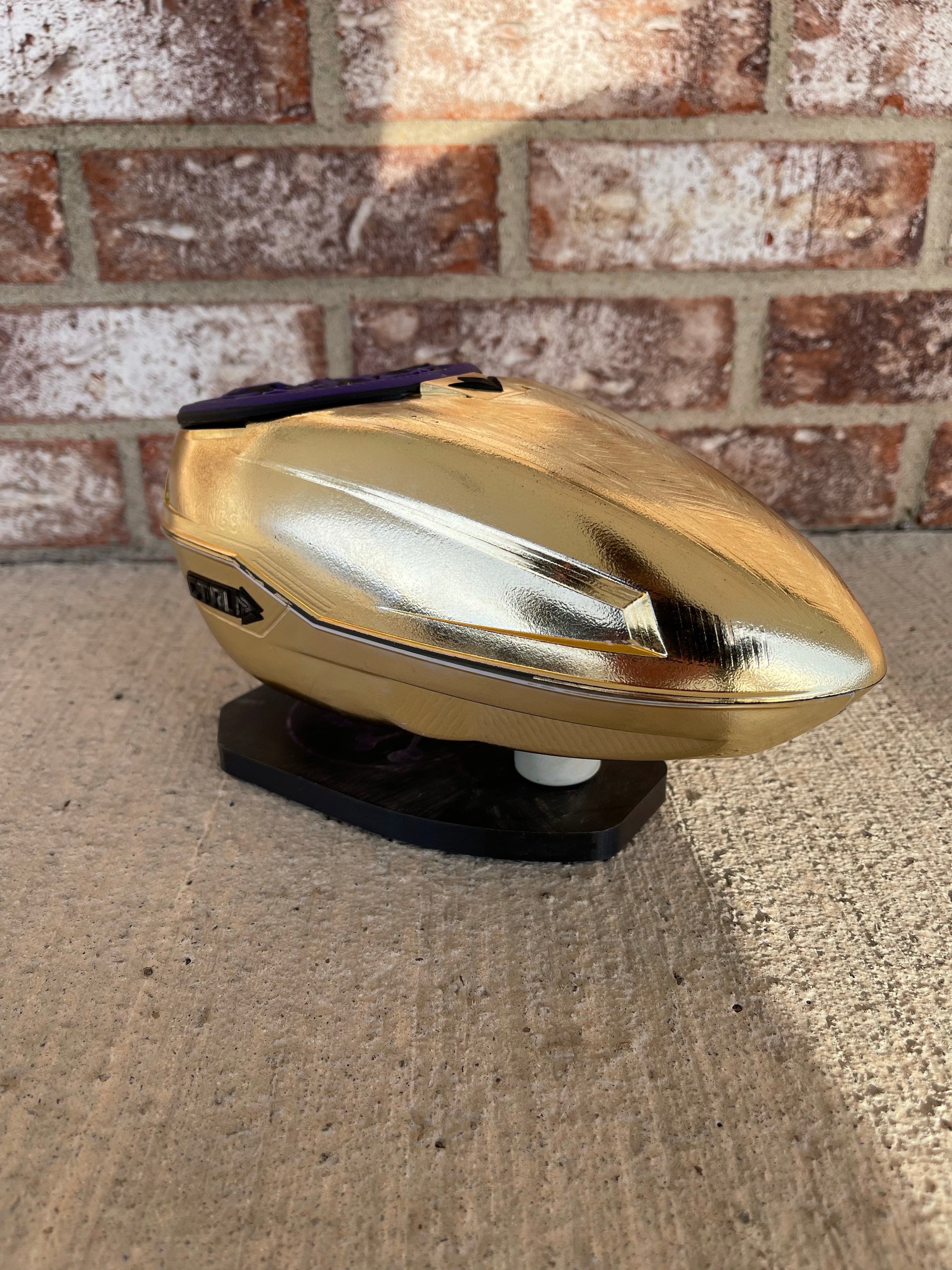 Used Bunker Kings CTRL Paintball Loader - Gold