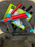 Used Planet Eclipse CS2 Pro Paintball Gun - Red/Teal