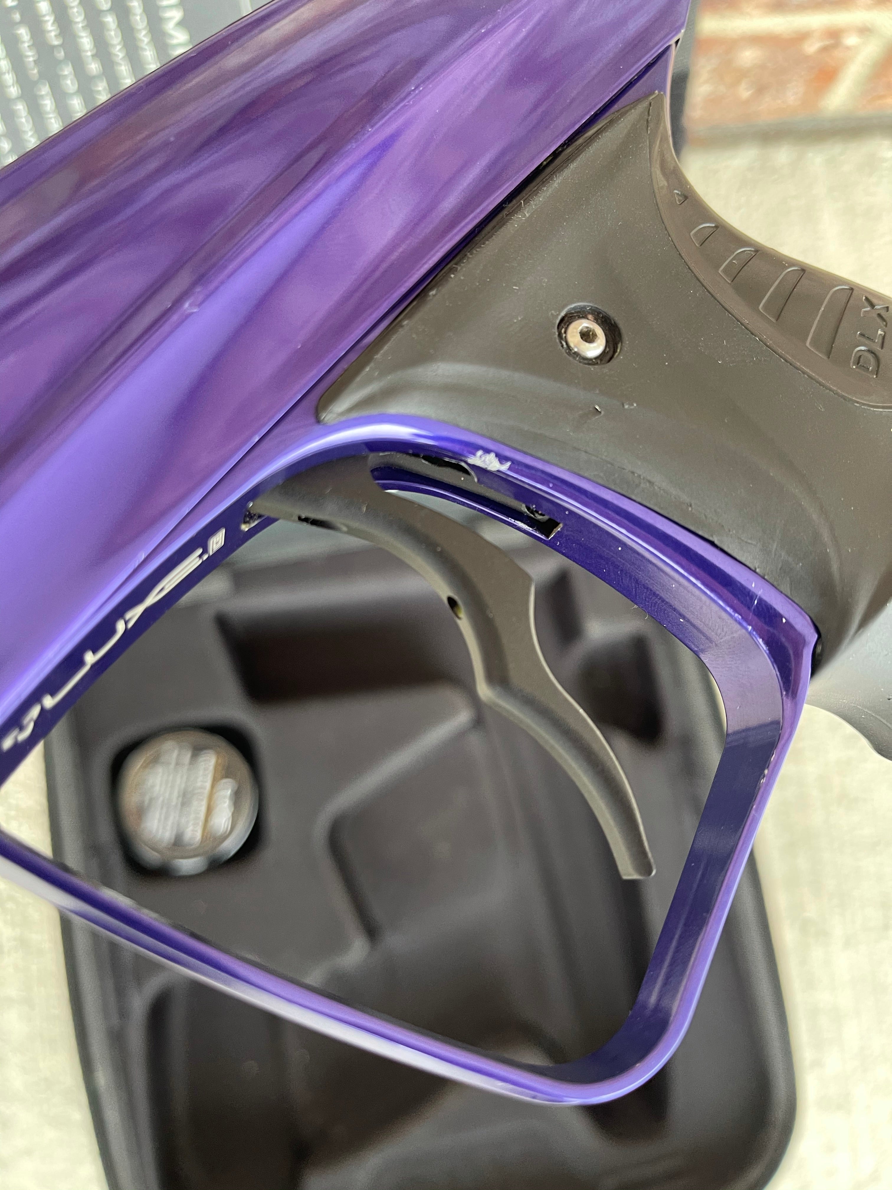 Used DLX Luxe Ice Paintball Gun - Gloss/Purple