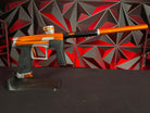 Used Planet Eclipse Cs1 Paintball Gun - Orange/Silver w/ FR Back & CS2 Grip