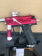 Used Azodin Blitz 3 Paintball Gun - Polished Red/Silver