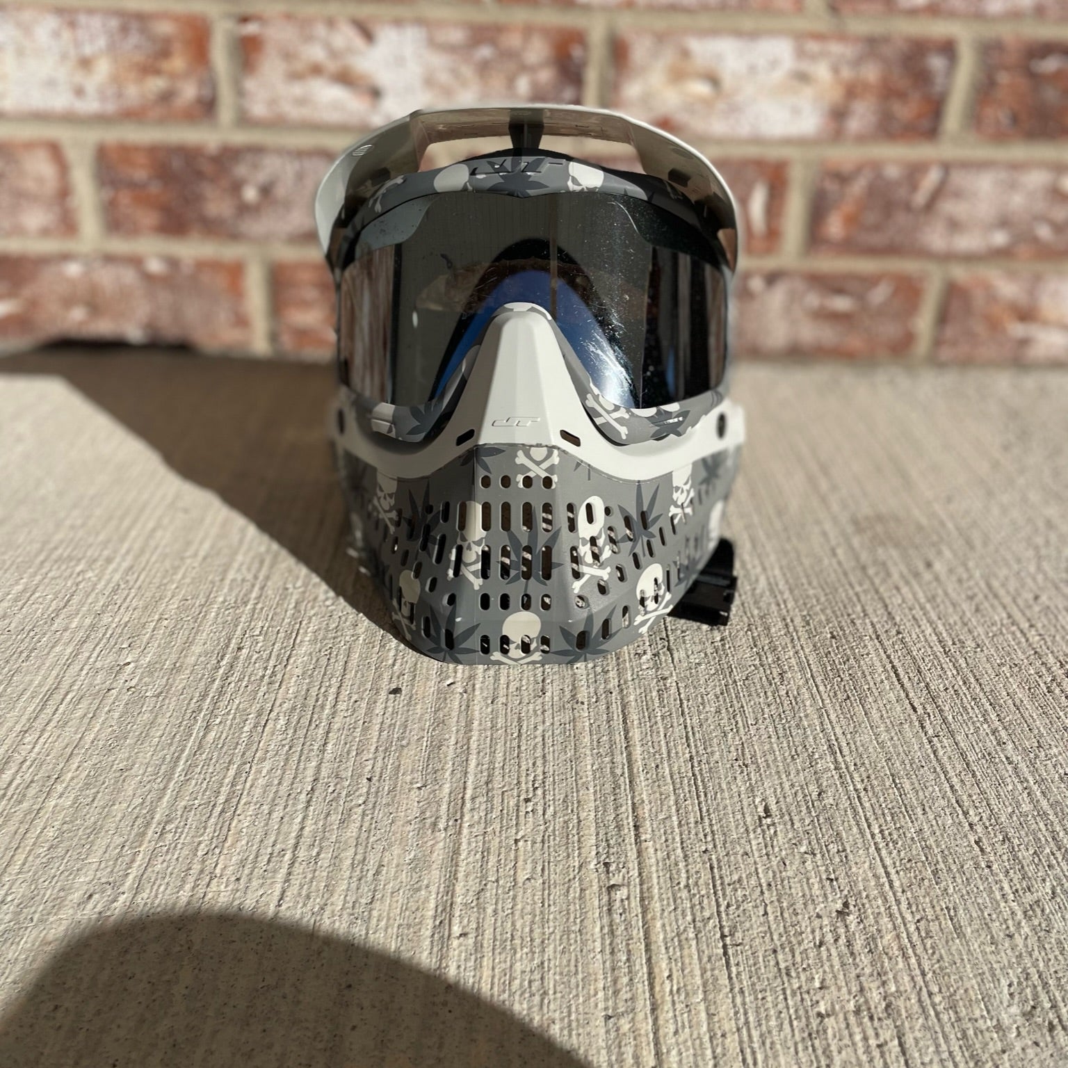 Used JT Proflex Paintball Mask - LE Skulls and Leaves