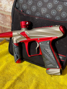 Used GI Sportz Victus Paintball Gun - Dust Grey/Polished Red