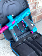 Used Shocker XLS Paintball Gun - Dust Teal / Gloss Pink (Cotton Candy)