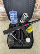 Used HK Army Shocker Amp Paintball Gun - Black w/ Infamous Deuce Trigger and Stock Trigger
