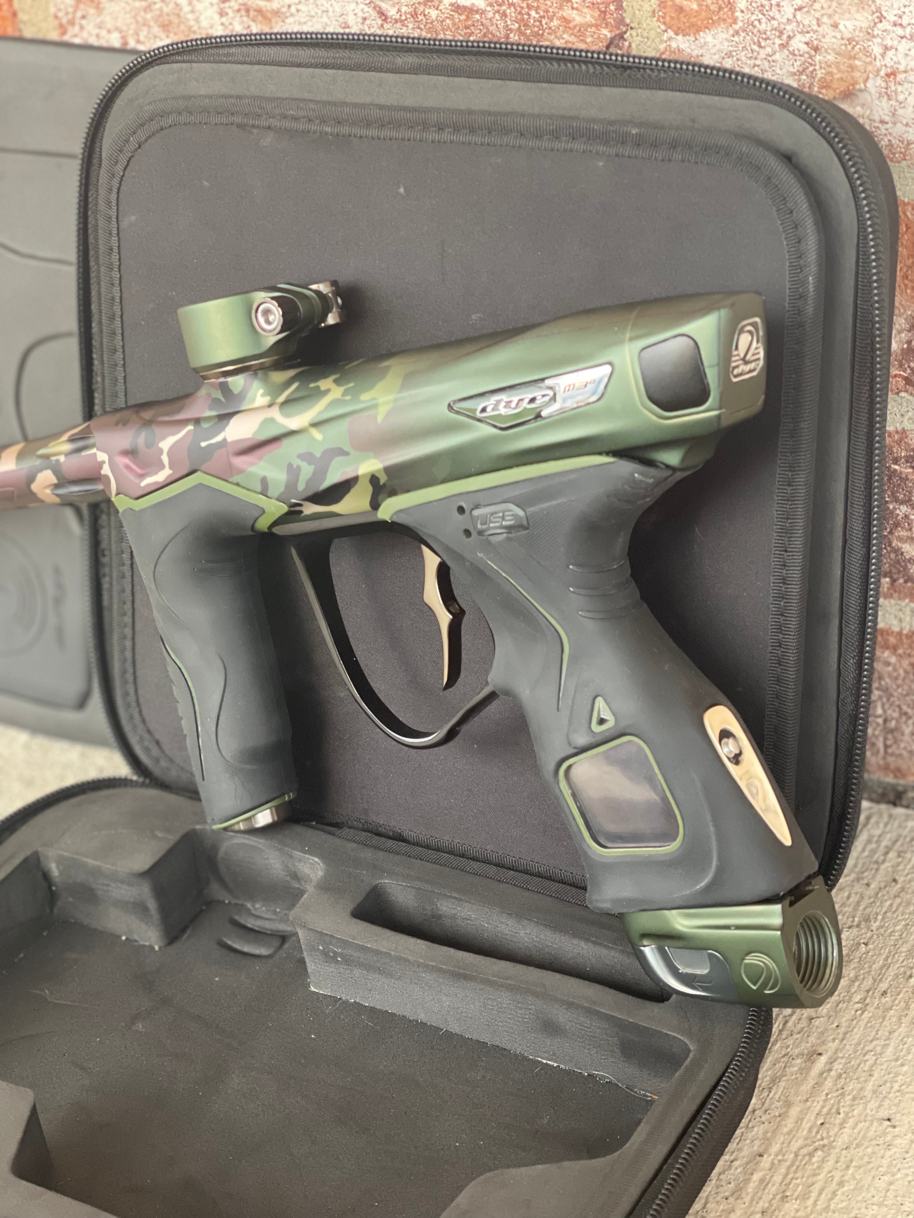 Used Dye M3+ Paintball Gun - PGA Woodland