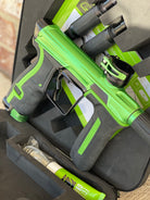 Used Planet Eclipse CS2 Paintball Gun - Kryptonite w/ Infamous Deuce Trigger