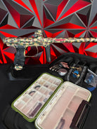 Used SP Shocker Amp Paintball Gun - LE Woodland Camo #14 w/SSC Bolt Tip