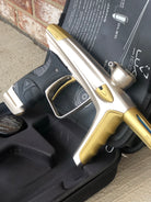 Used DLX Luxe Ice Paintball Gun - Silver / Dust Gold