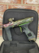 Used Dye M3+ Paintball Gun - PGA Woodland w/Lime Scythe Trigger