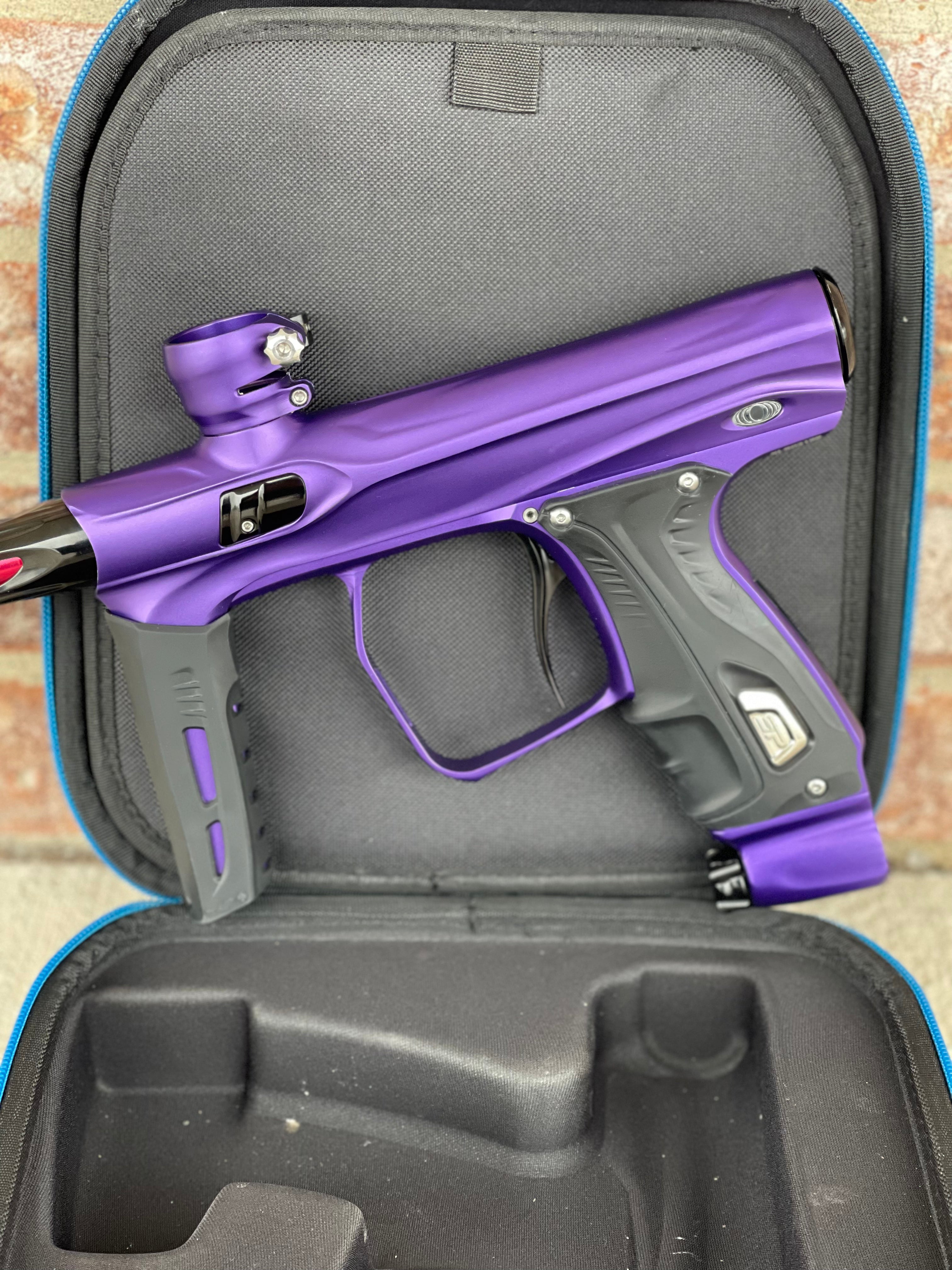 Used SP Shocker XLS Paintball Gun - Dust Purple