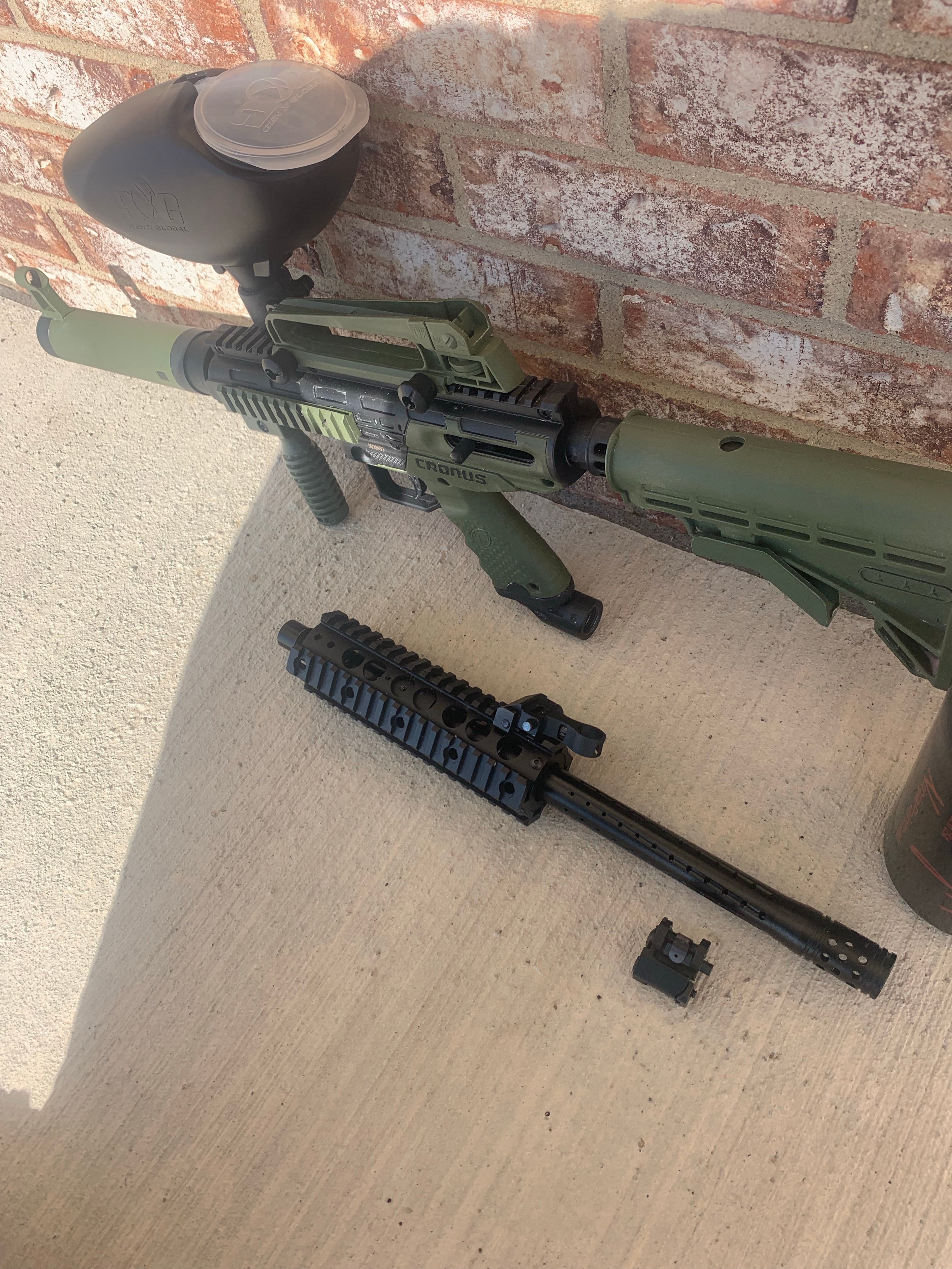 Used Tippmann Cronus Tactical Package- Olive