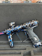 Used Adrenaline Shocker XLS Paintball Gun - Polished Arctic Camo #333- w/ Adrenaline CVO Frame