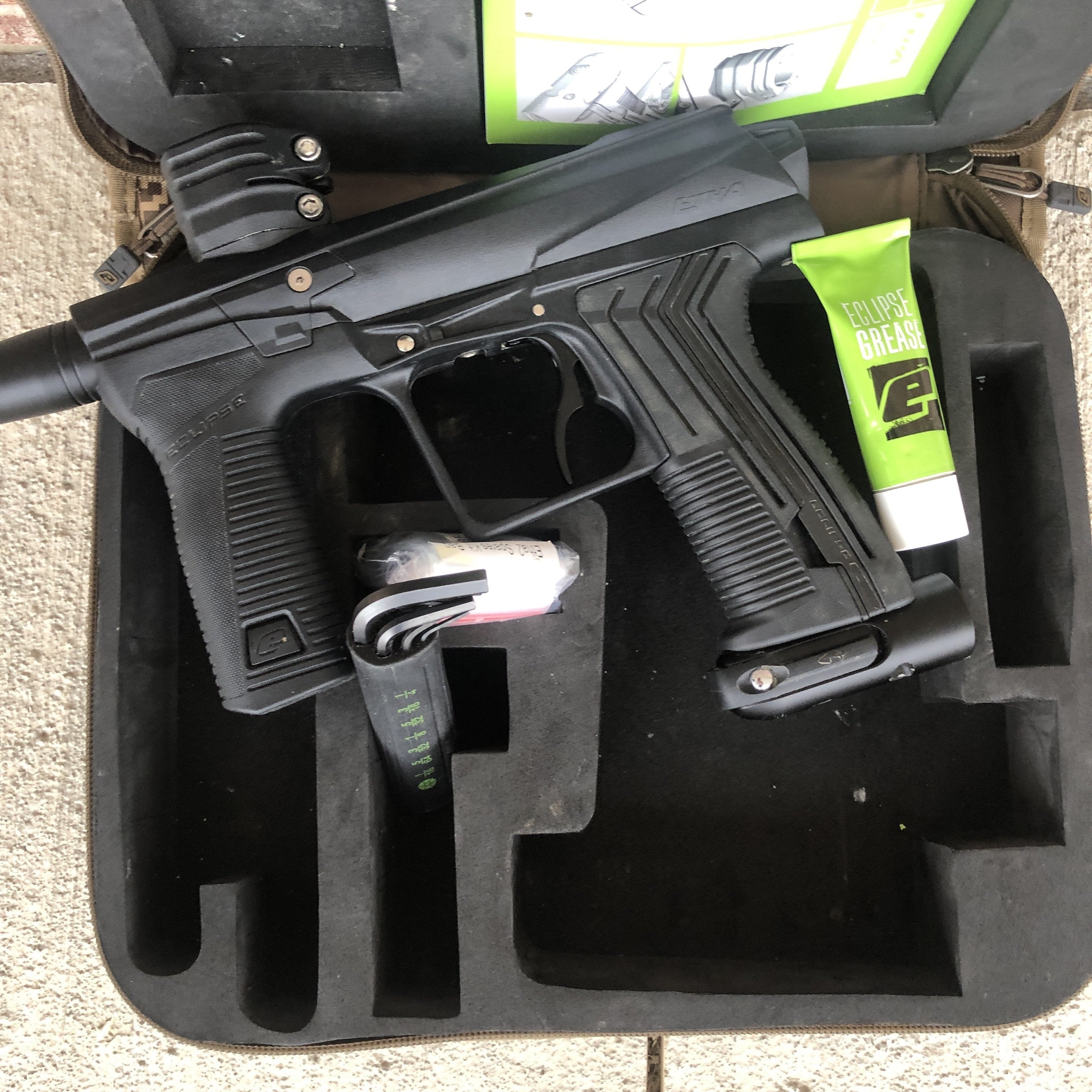 Used Eclipse Etha 2 Paintball Gun Black