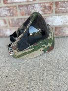 Used Push Unite Paintball Mask- Predator Camo w/ Hard Carry Case