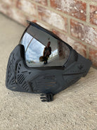 Used Bunker Kings CMD Paintball Mask - Black Ninja