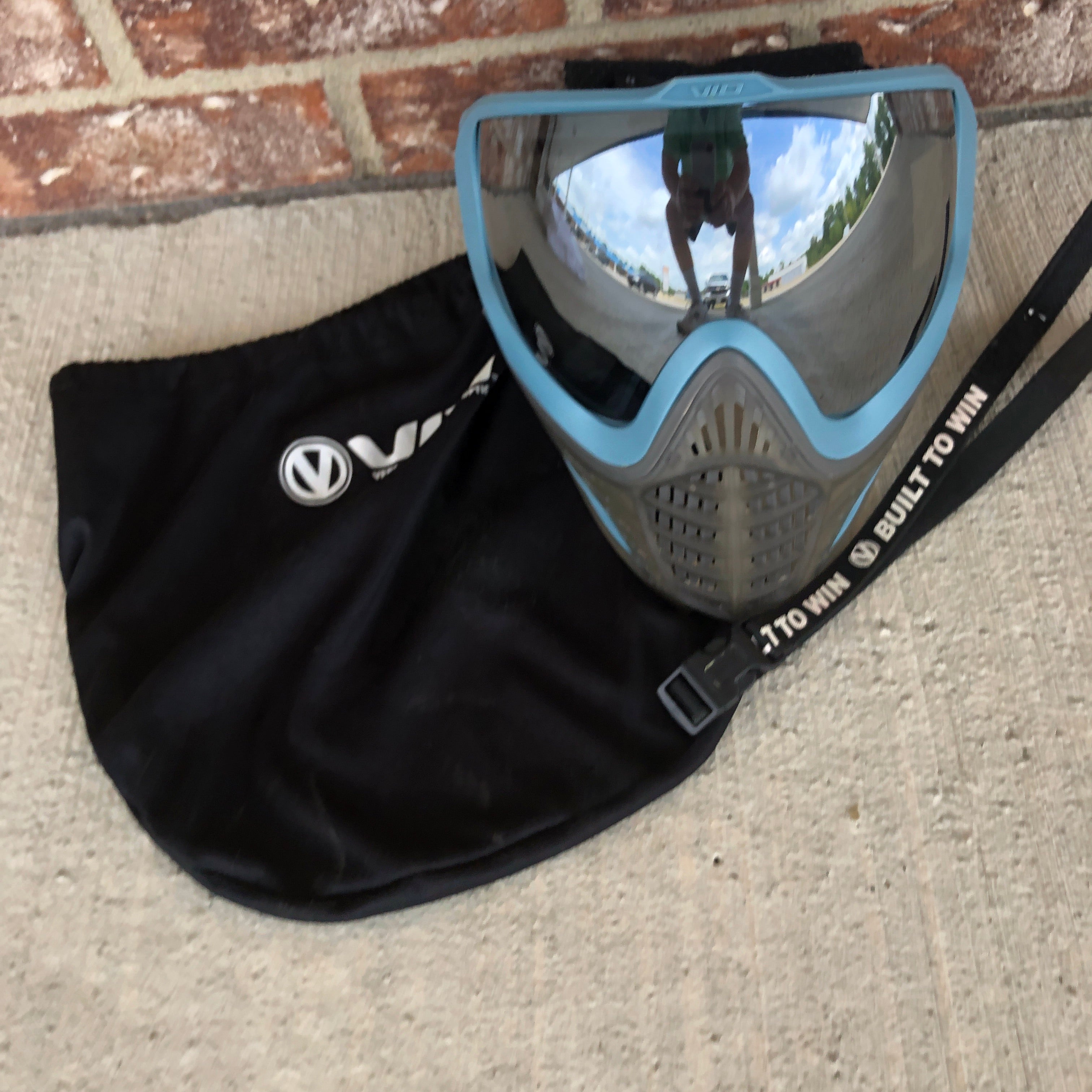 Used Virtue Contour 2 Paintball Mask - Slate Blue