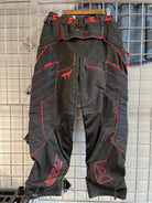 Used Exalt T4 Paintball Pants - Black/Red - Large