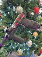 Used Planet Eclipse CS2 Paintball Gun - Dia De Los Muetros w/Infamous Deuce Trigger and Infamous Wave Spring