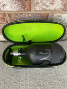 Used Ninja SL2 68/4500 Paintball Tank - Cerakote Black with Silver/Black Powerhouse HAYMKR Regulator & Exalt Tank Case