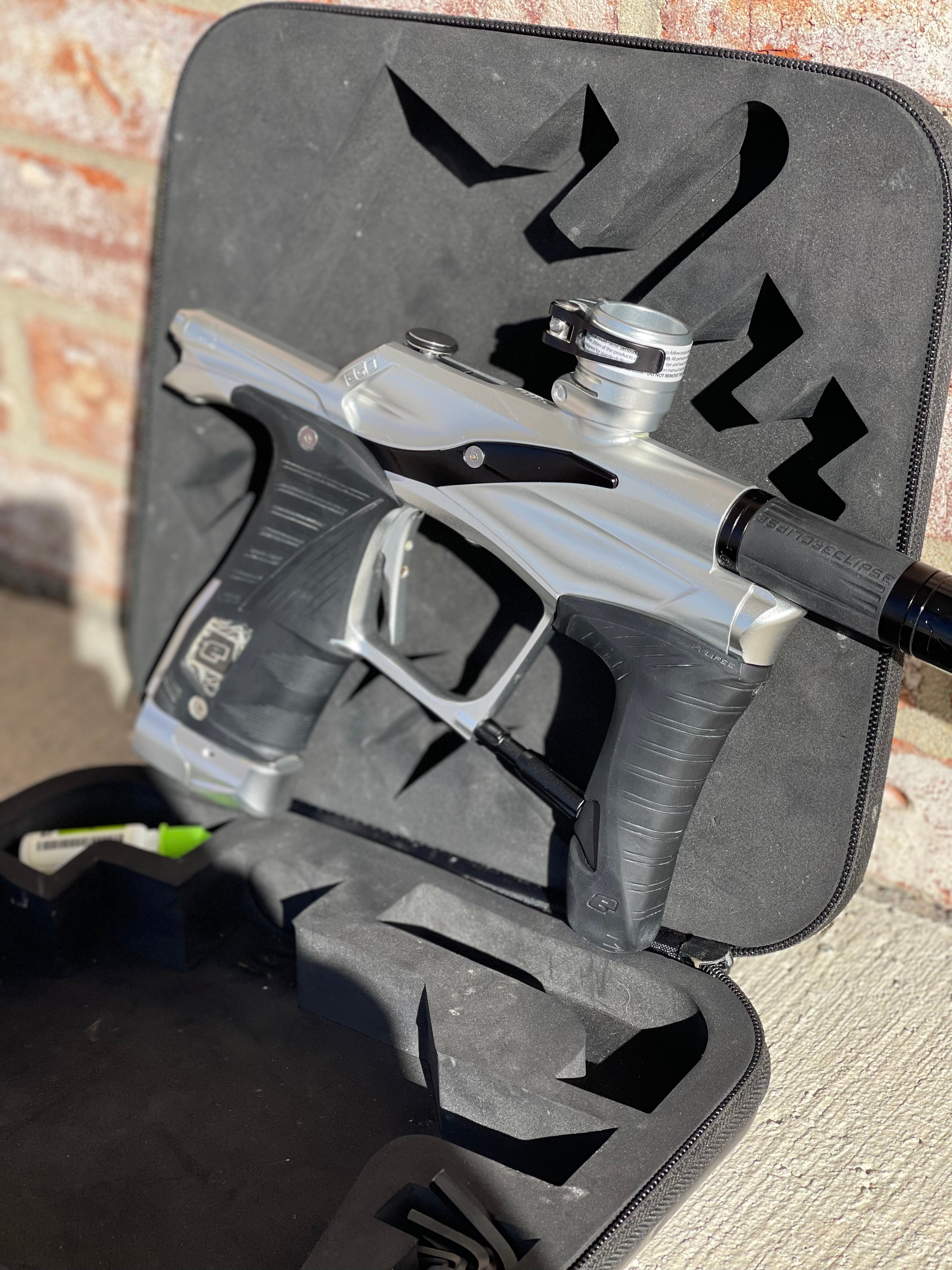 Used Planet Eclipse Lv1.5 Paintball Gun - Silver/Black
