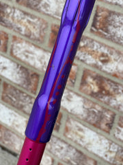 Used Dye M2 Paintball Gun - Pink/Purple/Black/Gold (Spray Paint Collage)