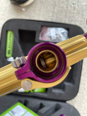 Used Planet Eclipse Geo 4 Paintball Gun - Gold/Purple