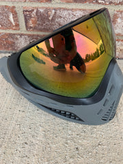Used Virtue Vio Ascends Paintball Mask- Charcoal