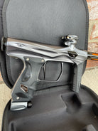 Used Shocker Amp Paintball Gun - Pewter w/ Gloss Black ACP Tip