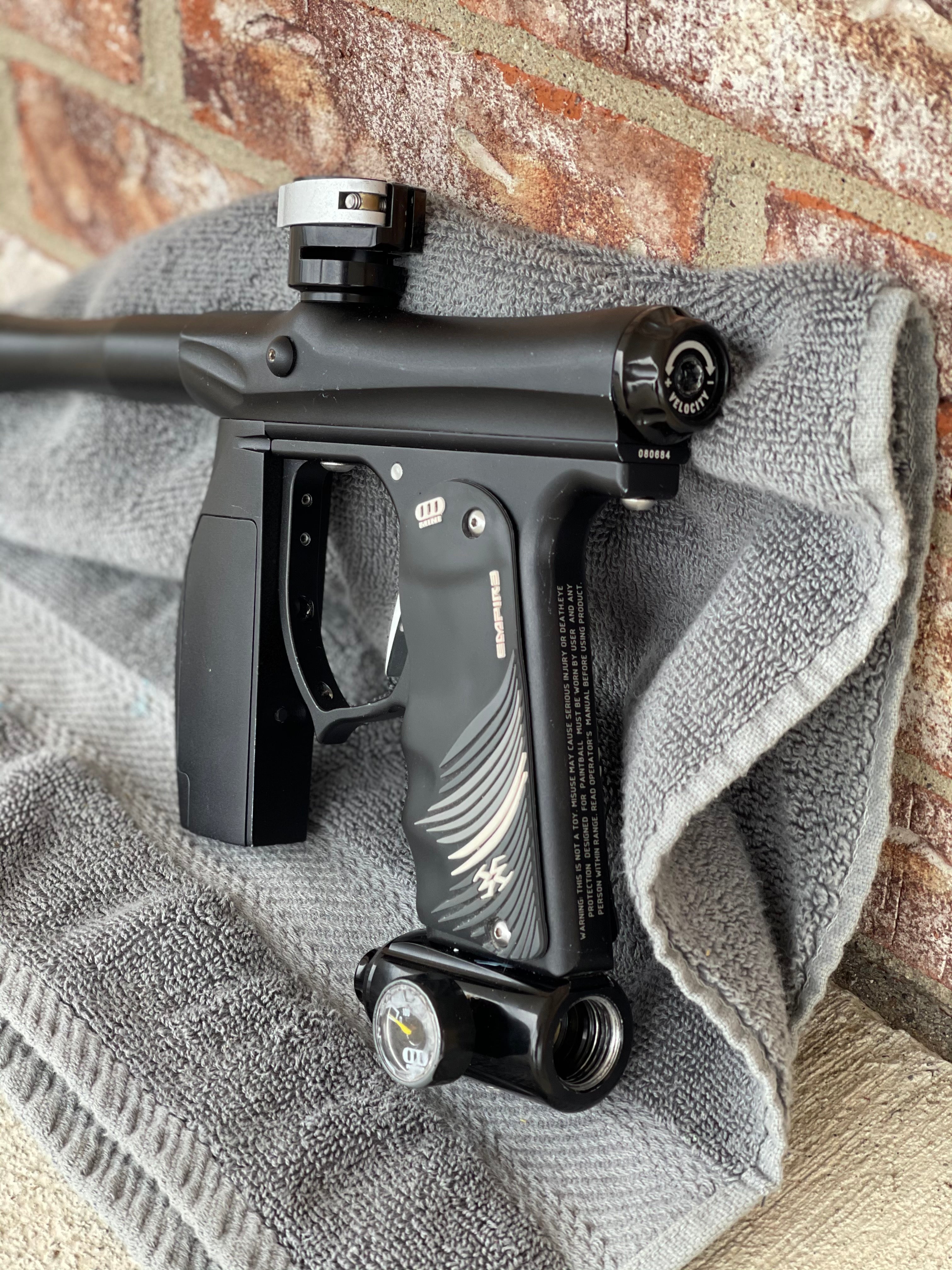 Used Invert Mini Paintball Gun- Black
