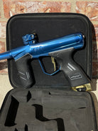 Used Dye DSR+ Paintball Gun - Polished Blue / Polished Gold