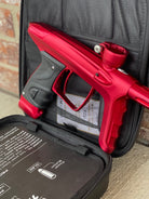 Used DLX Luxe TM40 Paintball Gun - Dust Red / Gloss Red