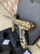 Used SP Shocker Amp Paintball Gun - LE Woodland Camo #9