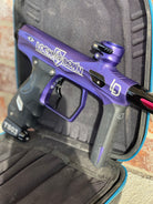 Used Shocker Amp Paintball Gun - Purple Lockdown LE