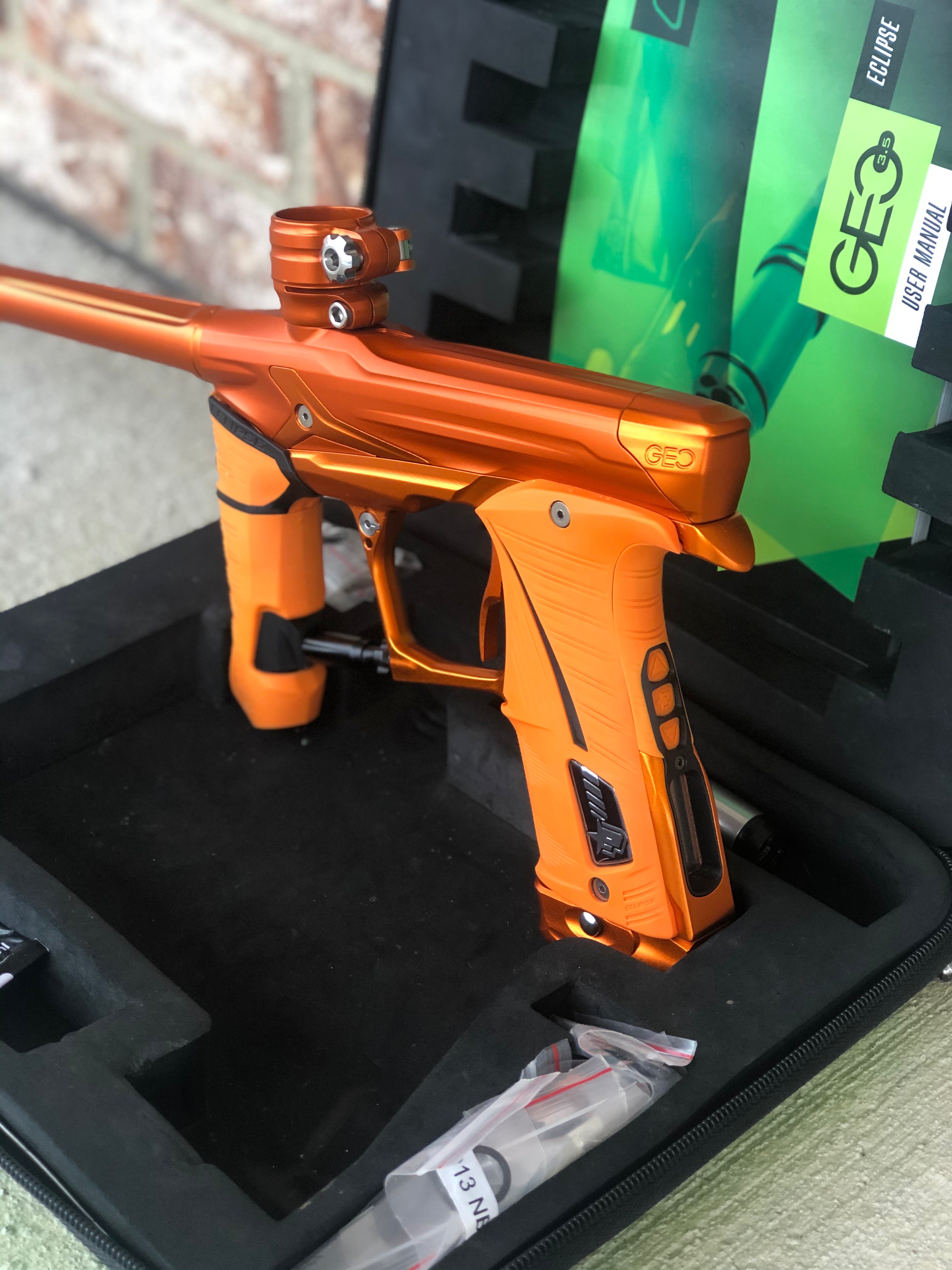 Used Planet Eclipse Geo 3.5 Paintball Gun - Orange – Punishers