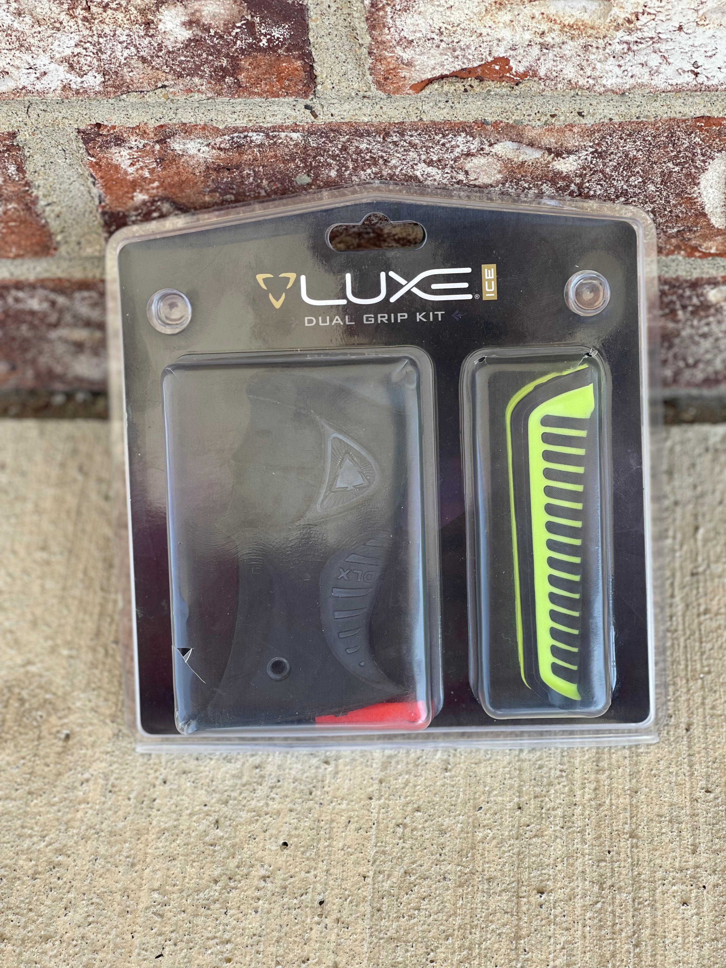 Used DLX Luxe X Paintball Gun - Dust Purple / Polished Green