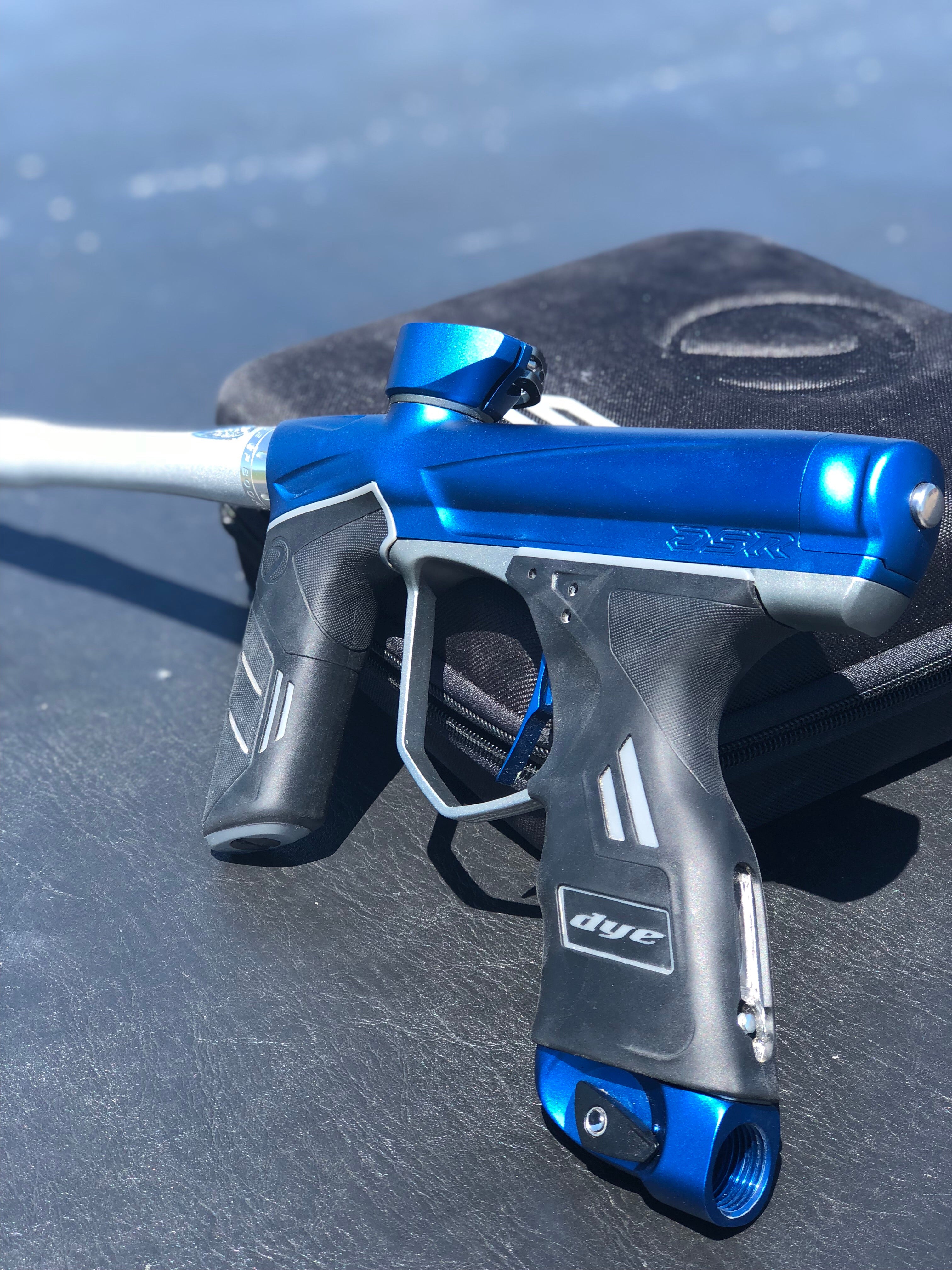 Used Dye DSR Paintball Marker- Blue