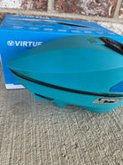 Used Virtue Spire 3 280 Paintball Loader - Teal w/ Virtue Crown Speed feed