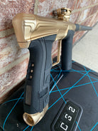 Used Planet Eclipse CS2 Paintball Marker- Dust Gold