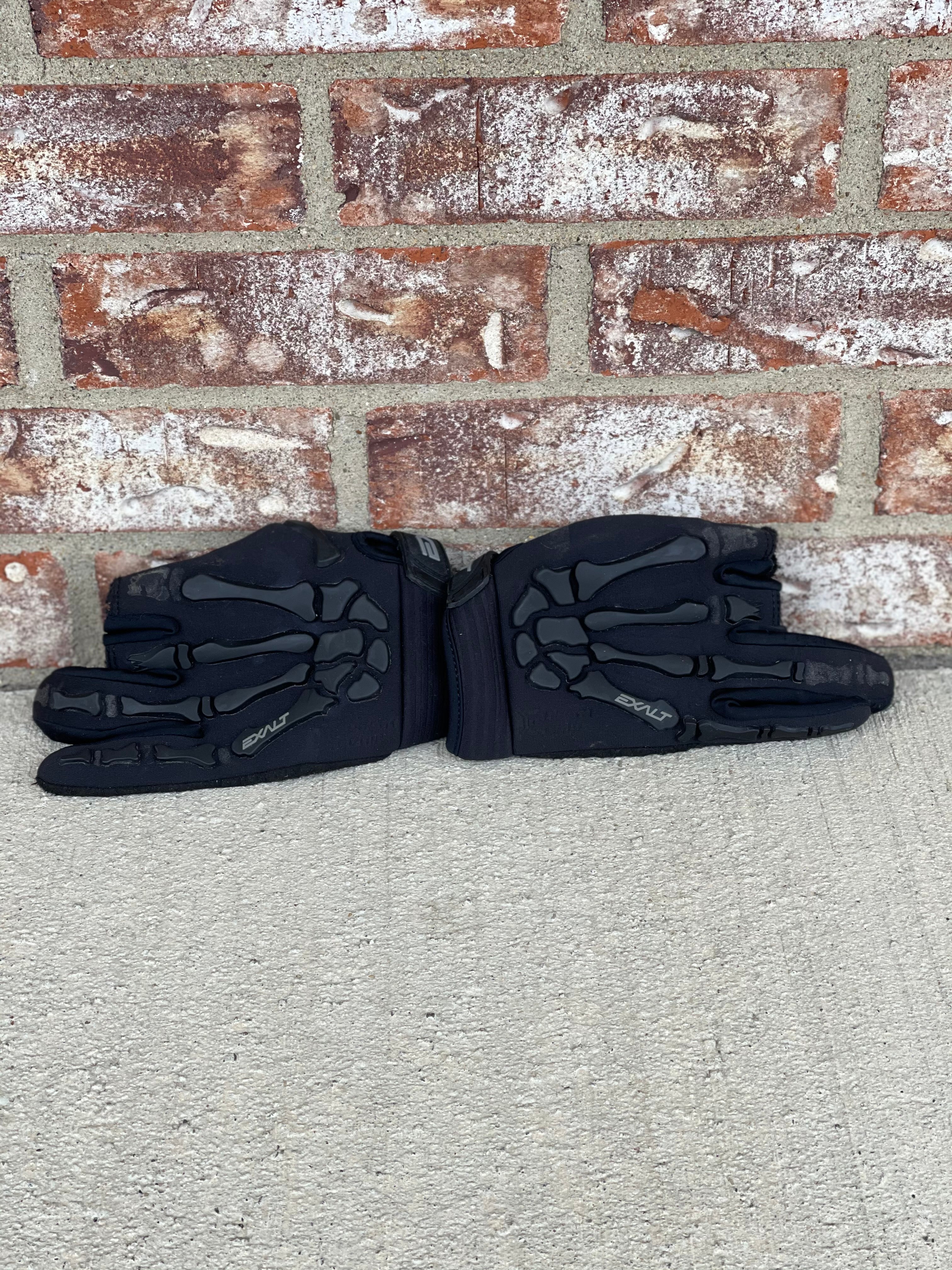 Used Exalt Death Grip Half Finger - Black - Medium
