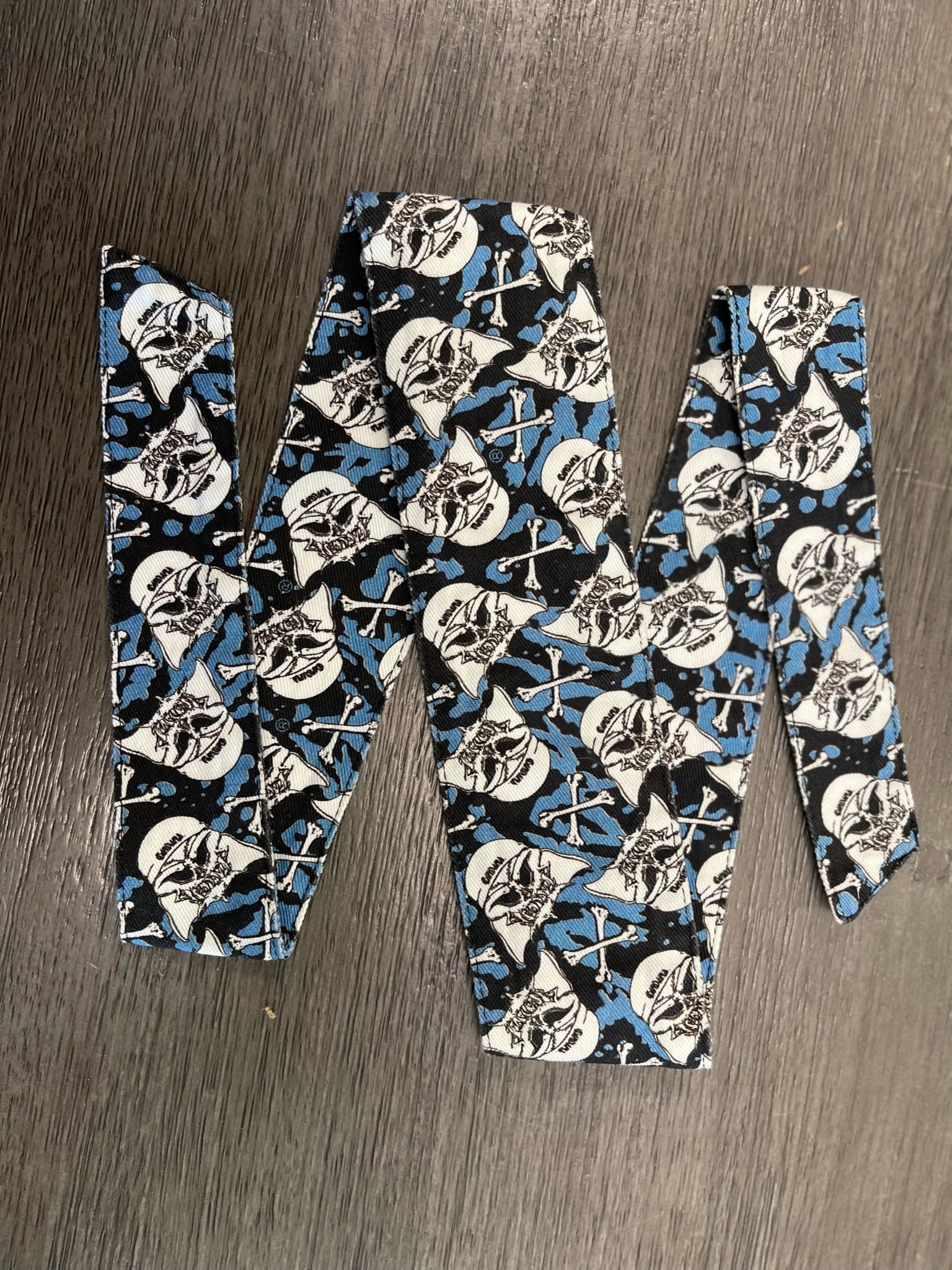 Used LE "Tampa Bay Damage" Vader Skull & Bones Headband - Blue