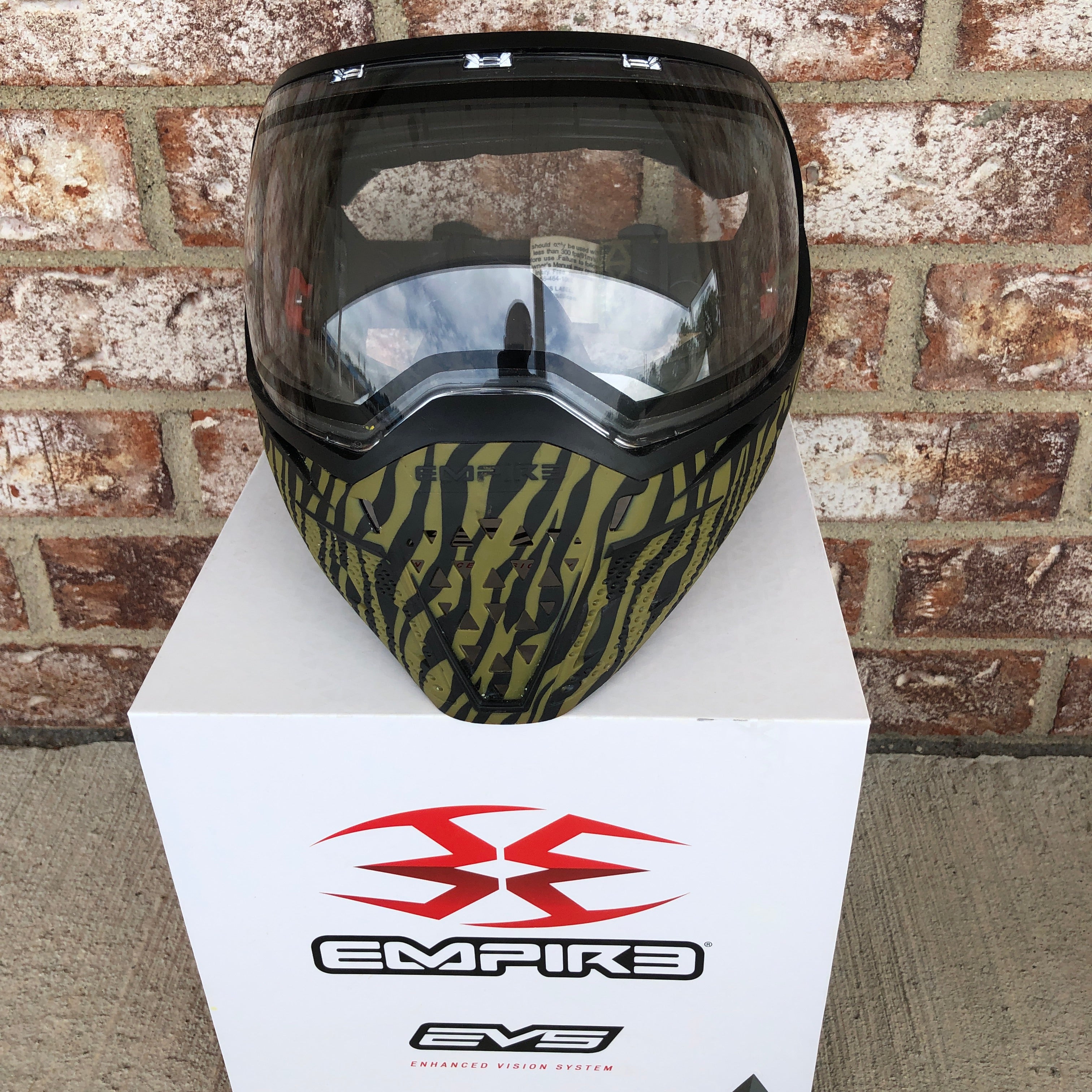 Used Empire EVS Paintball Mask - Tigerstripe