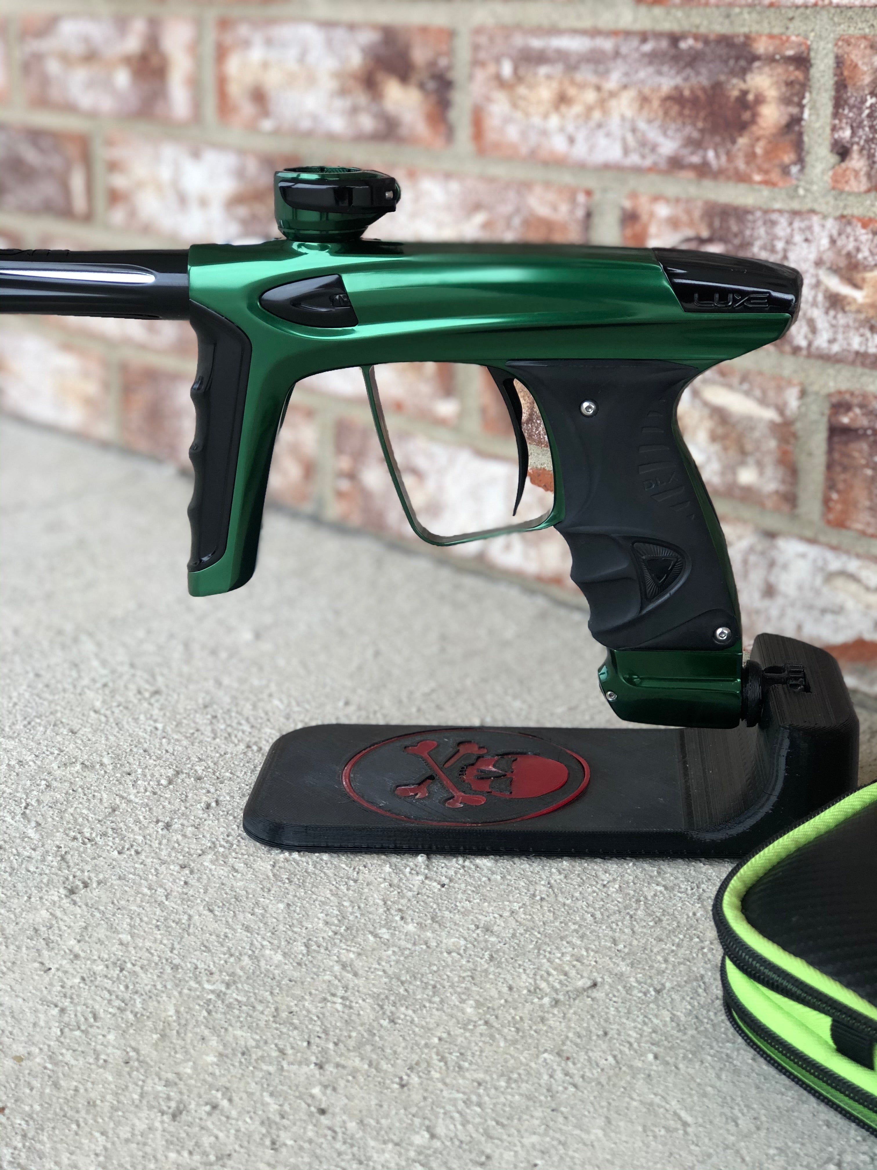 Used DLX Luxe Ice Paintball Marker - Gloss Emerald