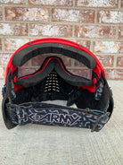 Used HK Army KLR Goggle - Black / Red